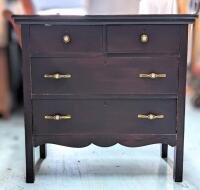 Vintage Dresser, 34" &times; 17.5" &times; 32.5" Tall