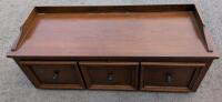 Vintage Lane Cedar Chest. 47.5" wide. 16.5" deep and 16" Tall.