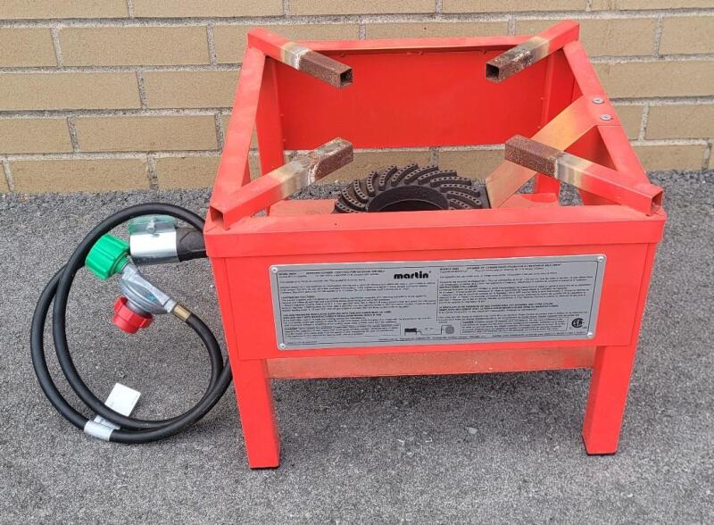 Martin Propane Outdoor Cooker . Model # R65H . measures 15 &frac34;&times;15 &frac34;"&times;12"