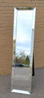 Large Beveled Edge Freestanding Full-Length Floor Mirror, 15.75" &times; 63" Tall