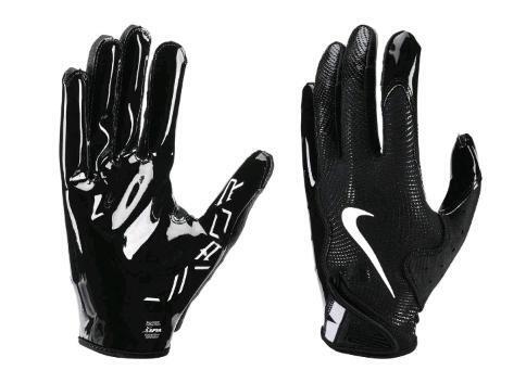 As New Nike Vapor Jet Football Gloves, Size M, Black, Retail's for $59.99