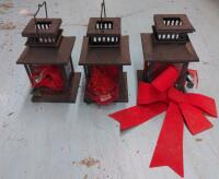 3 Holiday Lantern Decorations