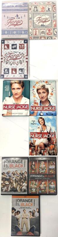 [DVDs] 3 TV Series : FARGO Seasons 1-3, NURSE JACKIE Seasons 1-3, ORANGE IS THE NEW BLACK Seasons