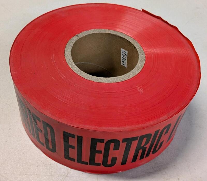 New "Caution Electric Line Below Tape." Unknown Length