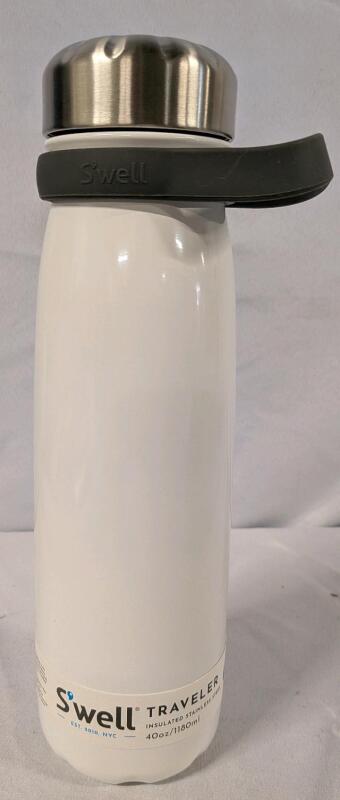 New S'well Traveller Stainless Steel Tumbler. 40oz.