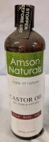 New Amson Naturals Castor Oil. 473ml.
