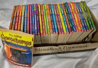 36 Vintage Goosebumps Paperback Novels.