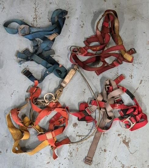 4 Safety Harnesses - 2x Protecta & North
