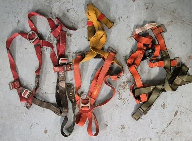 3 Safety Harnesses - 2x Protecta & North