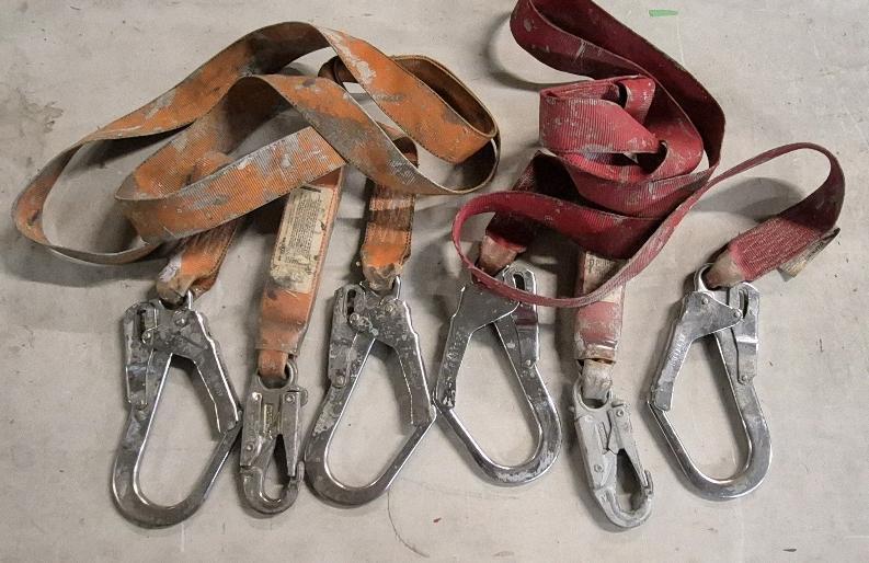 2 Protecta PRO Shock Absorbing Lanyards 6 Ft