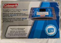 As New Coleman 30 amp Digital Solar Charge Controller. Similar Products Retail for $155