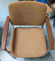 Vintage MCM Style Chair. 31" Tall, 23" Wide, 24" Deep.