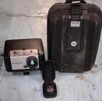 Philips Proscreen 4600 Impact Projector with Case & Mouse - Powers up