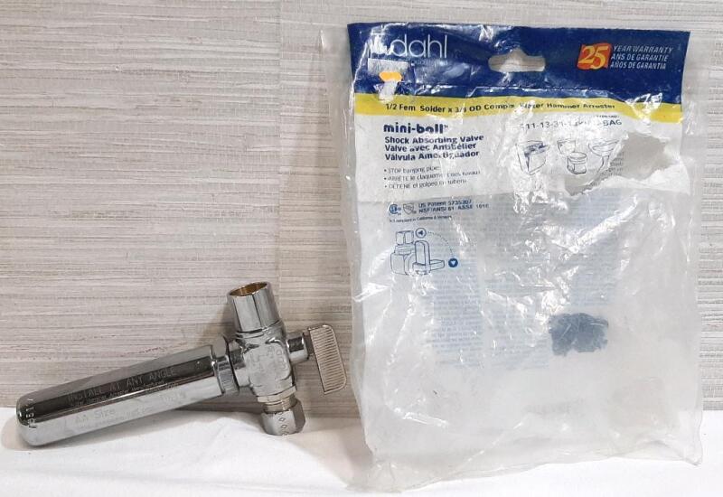 As New Mini-Ball Shock Absorbing Valve