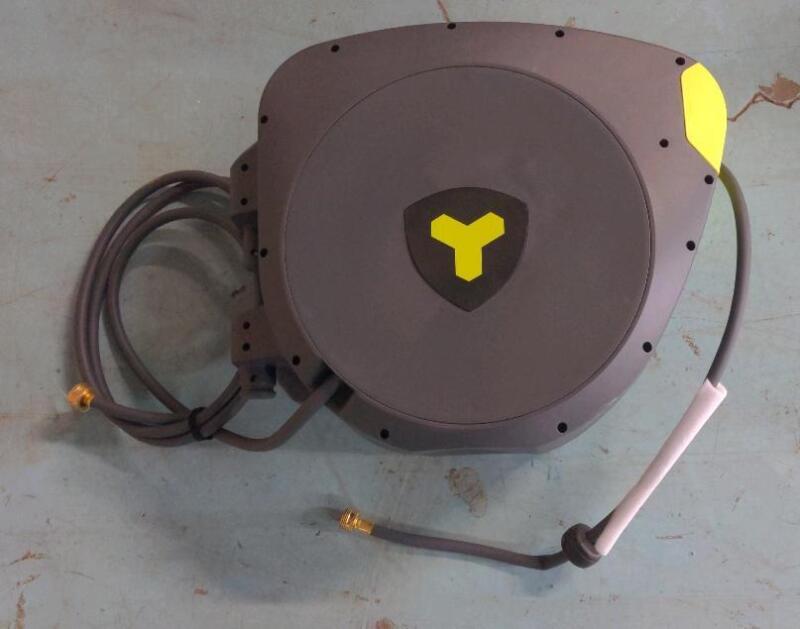 Yardworks ProFlex Auto Retractable Hose Reel [See Desc], 120 ft, Retail's for $249.99