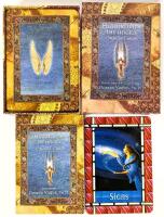Vintage 1999 As-New HEALING WITH THE ANGELS Oracle Cards, Book and 44-Card* Deck by Doreen Virtue, PH.D. With Misprint (It Actually has 48 Cards!)