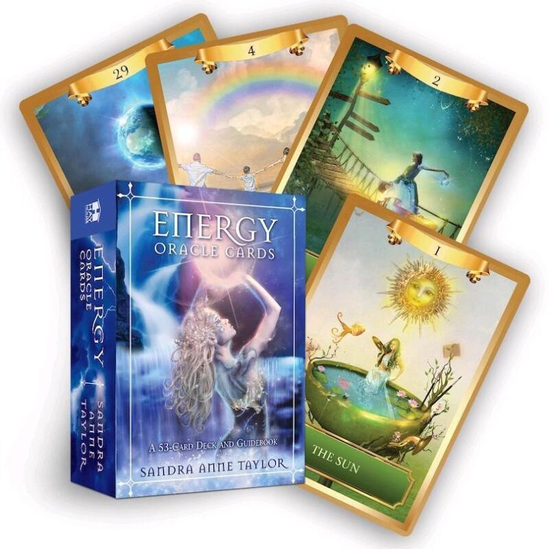 As-New ENERGY ORACLE CARDS: A 53-card Deck And Guidebook by Sandra Anne Taylor