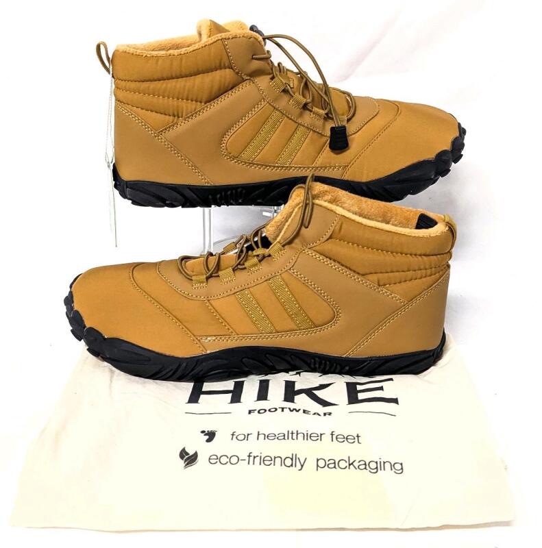 New Size 44 Unisex HIKE Footwear Kasdava Pro Non-slip & Waterproof Barefoot Winter Boots | Retails $229!