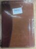 AmazingHind Premium Faux Leather File Folder with 20 Clear Sleeves - B4 Size. 16" Tall - 2