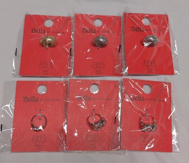 6 New Bella by Thorne Rings Size 9