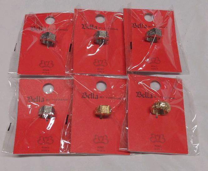 6 New Bella by Thorne Rings Size 9