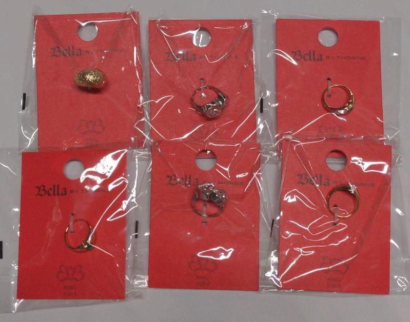6 New Bella by Thorne Rings Size 8
