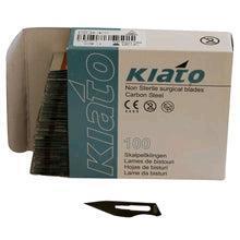 100pcs New KIATO No.10A Non-Sterile Swedish Carbon Steel Straight Pointed Tip Cutting Edge Ultra Thin Sharp Blades. FOR CRAFTING ONLY [EXP 09/2024)