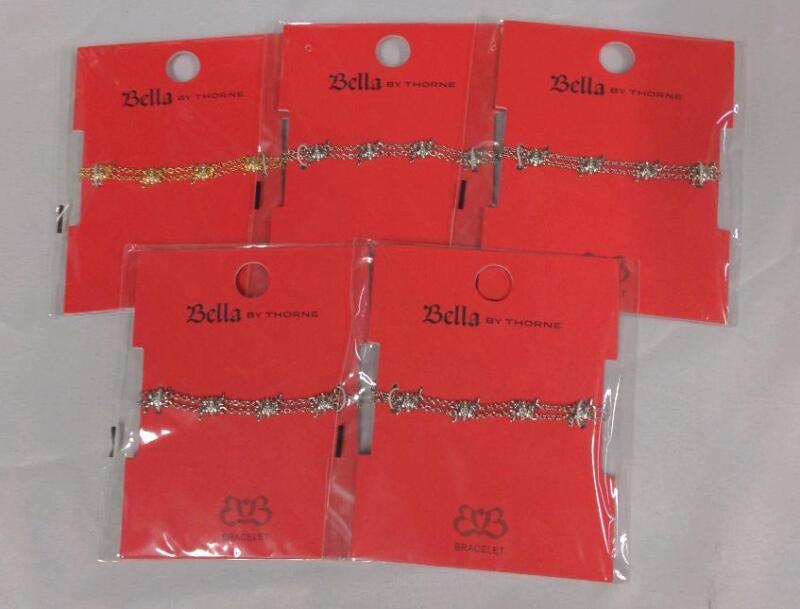 5 New Bella by Thorne Barbwire Bracelets