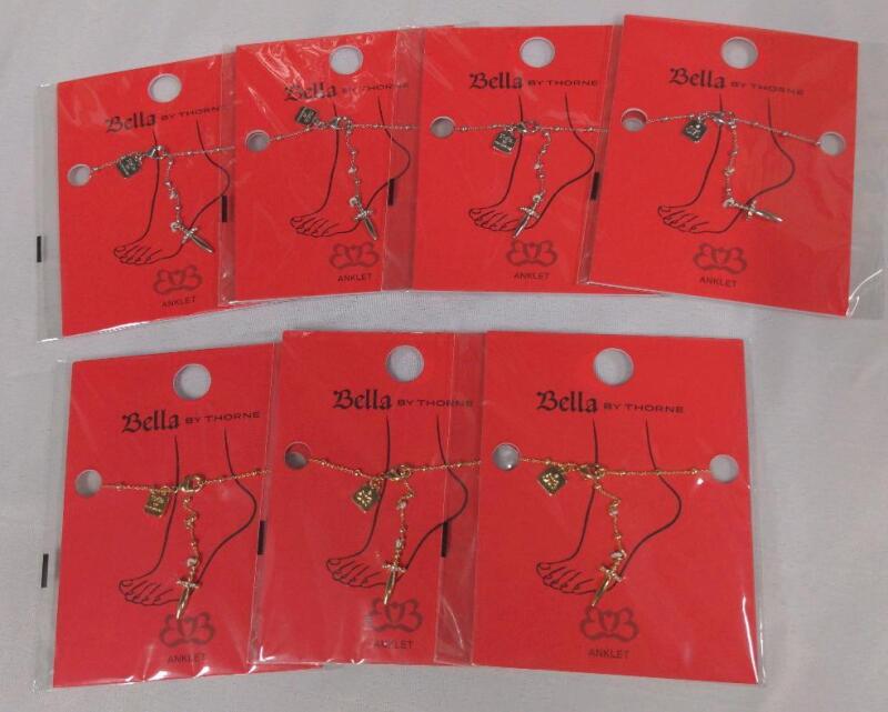 7 New Bella by Thorne Dagger Dangler Anklets