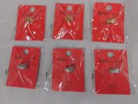 6 New Bella by Thorne Crusher Rings, 5 size 8, 1 size 9