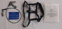 New SatSun Dog Harness with reflective stitching, Large Dog, 33"