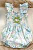 New Size 18-24 Months CUTEY N COOLTY Blossom Ruffle Romper, 100% Cotton, H10063, Retails $44.99!