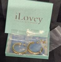 New iLovely 1.25" Hoop Earrings