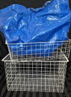 2 Wire Baskets & IKEA Bag