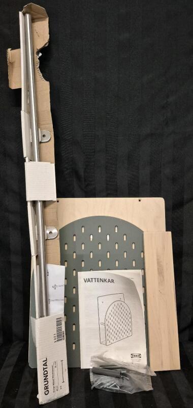 As New IKEA Wall Storage Shelf & Towel Rack 31.75" Long