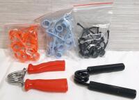 Lot of Hand and Finger Grip Excercisers