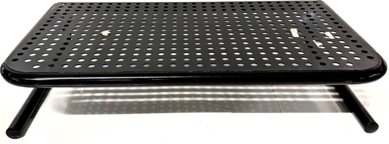 Metal Monitor / Computer / Ventilated Laptop Riser Stand, 23.75" &times; 12.5" &times; 5" Tall