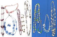 10 Vintage to Modern Necklaces, Including Matching Pair of Earrings, Up to 50" Long