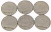6 Vintage SITMAR CRUISES $1 Slot Machine Tokens, Cruise Shuttered in 1988, 1.5" Diameter Each