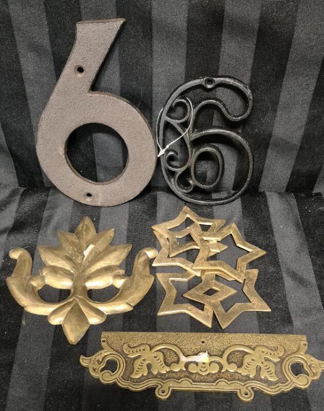Mixed Miscellaneous Lot - Metal Numbers +