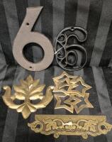 Mixed Miscellaneous Lot - Metal Numbers +