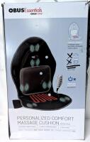 OBUSFORME Personalized Comfort Massage Cushion With Heat, For Use in Car/Truck, Does Not Include DC Adapter, Retails $129 New/Complete, [48 Hour R&T Warranty, See Description]