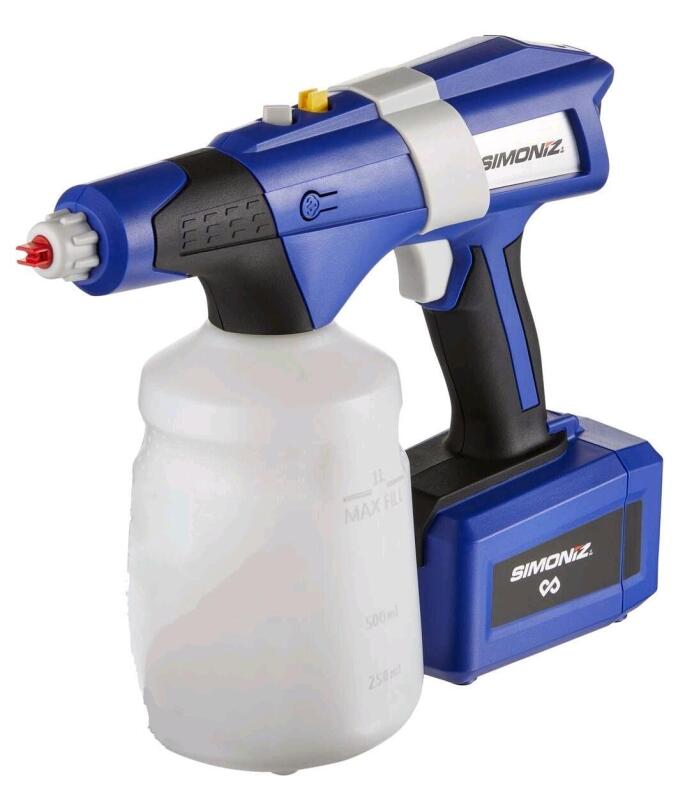 New SIMONIZ Cordless Foam Cannon, Tool Only, PWR POD Compatible, Retails $79.99 New [48 Hour R&T Warranty, See Description]