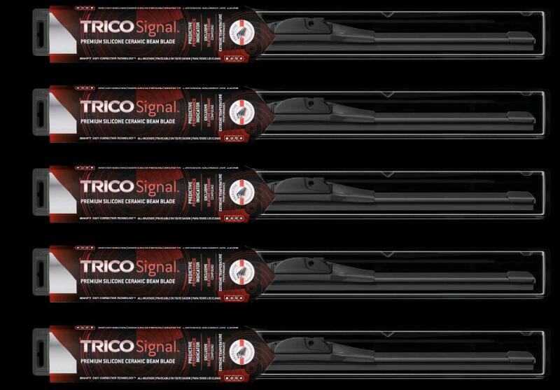 5 New Size 26 (91-260) TRICO Signal Premium Silicone Ceramic Beam Wiper Blade With Extreme Temperature Performance, STC91-260 B/25 JPP, $75+ Retail Value!