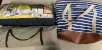 Outdoor Lot. 2 Tents without Poles and Keep Cool Bag.