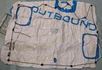 Inflatable Raft. 78" Long when deflated. No Visible Holes.