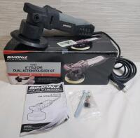 Simoniz 6" Dual-Action Polisher w/Box & Manual . Tested Working . Tool Only (no accessories) - missing handle . Model # 039-6534-4