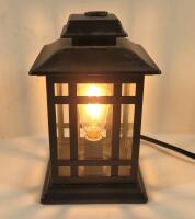Electric Hanging Lantern Light . Measures 7 &frac34;" Tall . Working