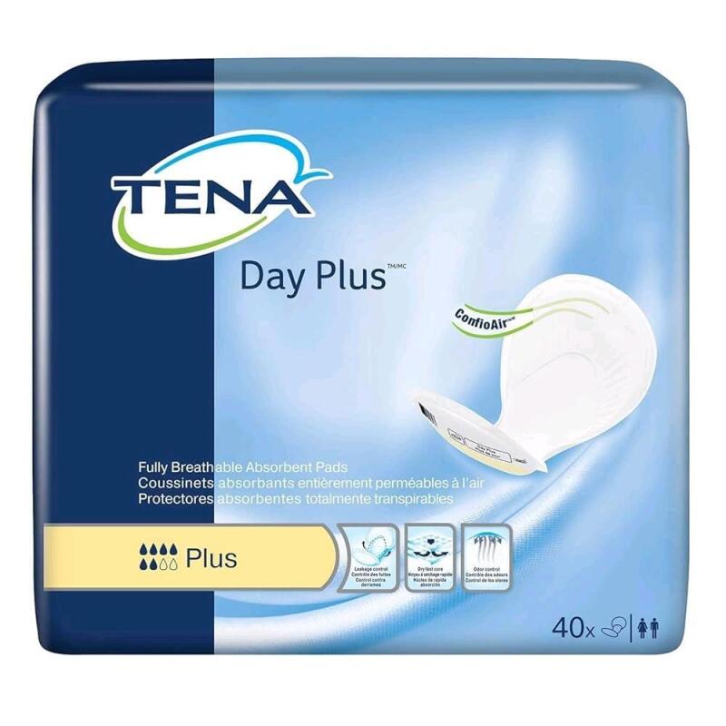 40 New Tena Day Plus Bladder Control Pads.