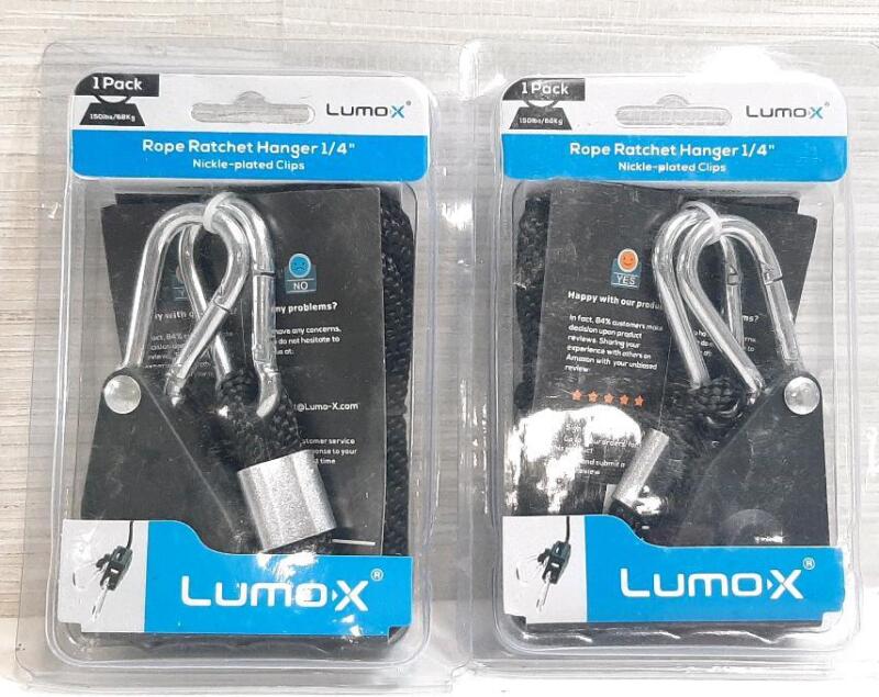 2 New Lumo-X Rope Hatchet Hangers
